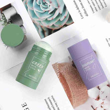 Load image into Gallery viewer, Green Tea Cleansing Clay Stick Mask Acne Cleansing Beauty Skin Green Tea Moisturizing Hydrating Whitening Care Face
