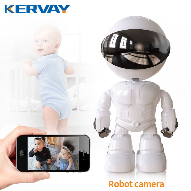 1080P Robot IP Camera Security Camera 360 ° WiFi Wireless 2MP CCTV Camera Smart Home Video Surveillance P2P Hidden Baby Monitor