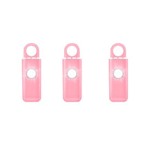 Load image into Gallery viewer, Self Defense Siren Safety Alarm for Women Keychain with 130dB SOS LED Light Personal Alarms Personal Security Keychain Alarm
