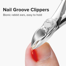 Load image into Gallery viewer, MR.GREEN Toenail Cutter Thick Ingrown Nail Clippers Anti Splash Stainless Steel Pedicure Tools Toe Nail Correction into Grooves
