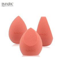 Load image into Gallery viewer, IMAGIC Makeup Mixer Soft Water Sponge Puff Professional Makeup Puff Sponge for Foundation Cream Concealer Makeup 3 Pack
