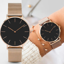 Load image into Gallery viewer, Mesh Band Ladies Watches Top Brand Luxury 2020 Fashion Wrist Watches for Women Montre Femme Acier Inoxydable Luxe De Marque
