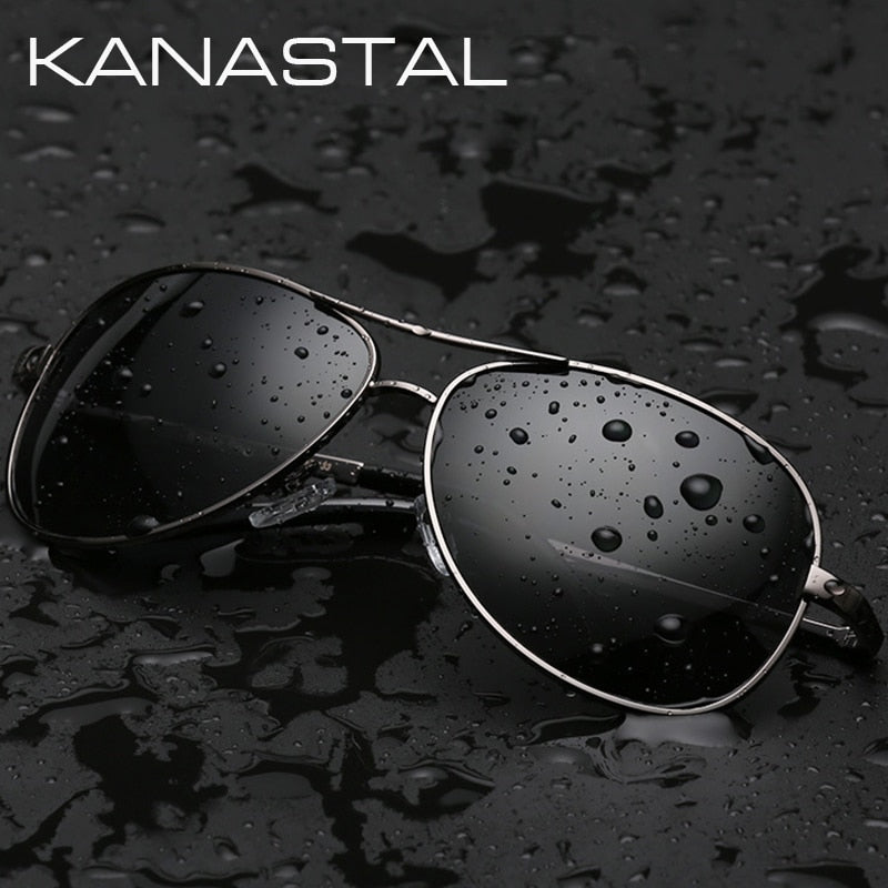 KANASTAL Pilot Sunglasses Men Brand Designer Sun Glasses Women Polarized Driving Glasses Photochromic Eyewear UV400