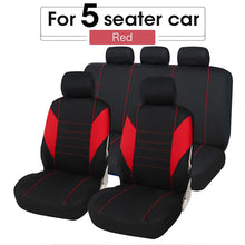 Load image into Gallery viewer, Car Seat Covers Airbag compatible Fit Most Car, Truck, SUV, or Van 100% Breathable with 2 mm Composite Sponge Polyester Cloth
