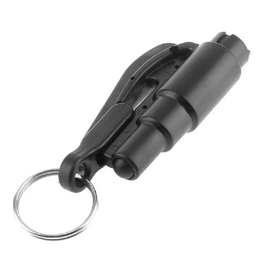 Mini Light Emergency Rescue Tool For Mini Car Auto Security Break Hammer Window With Key Chain Safety Belt Knife
