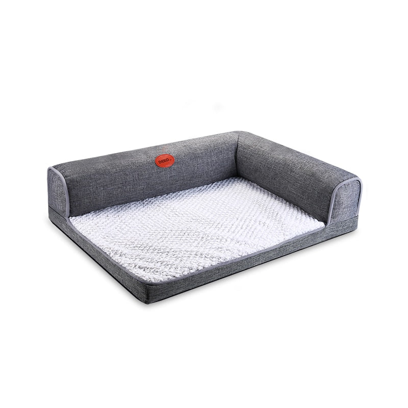 DEKO Dog Sofa Bed Soft Waterproof Warm Cushion Cat House Bed Puppy Sleeping Hondenmand Cushion Mat Pet Supplies