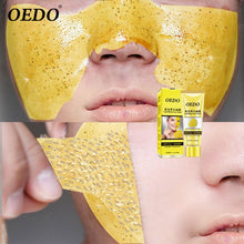 Load image into Gallery viewer, NEW Yellow Gold Collagen Facial Face Mask High Moisture Anti Aging Remove Wrinkle Care Mask Go Blackhead Acne Mask perfect skin
