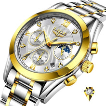Load image into Gallery viewer, 2020 LIGE Luxury Ladies Women Watch Waterproof Rose Gold Steel Strap Women Wristwatch Top Brand Bracelet Clocks Relogio Feminino
