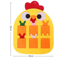 Load image into Gallery viewer, Montessori toys gesture points Diy Weave Cloth Early Learning Education Baby Kids Toys Montessori Teaching Aids Math Toys
