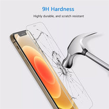 Load image into Gallery viewer, 4Pcs Protective Glass On iPhone 11 12 Pro Max XS XR 7 8 6s Plus SE Screen Protector For iPhone 12 Mini 11 Pro Max Tempered Glass
