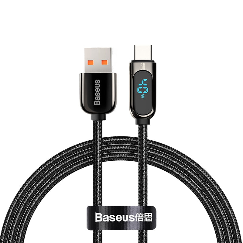 Baseus PD 100W USB C To USB Type C Cable Fast Charging Charger Wire Cord USB-C Type-C USBC Cable For Xiaomi POCO X3 Pro Samsung