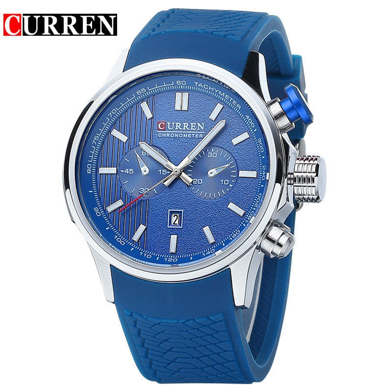 Top Brand Luxury Men's Sports Watches Fashion Casual Quartz Watch Men Military Wrist Watch Male relogio Clock CURREN 8175