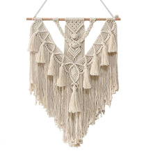 Load image into Gallery viewer, Hand-woven Pendant Macrame Wall Hanging Art Woven Tapestry Bohemian Crafts Decoration Gorgeous Tapestry For Home Bedroom
