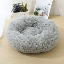 Load image into Gallery viewer, Willstar Round Cat Bed with Free Blanket Soft Long Plush Pet Dog Basket Cushion Cats Mat House Animals Sofa Pets Product
