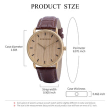 Load image into Gallery viewer, BOBO BIRD Watches Men Wood Stainless Steel Luxury Brand montre homme Quartz Wristwatches Male Clock Simple Watch for Man OEM
