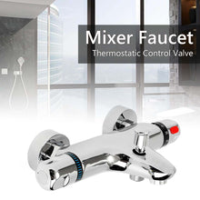 Load image into Gallery viewer, Bathroom Thermostatic Mixer Tap Hot And Cold Bathroom Mixer Mixing Valve Bathtub Faucet Thermostatic Shower Faucets Set
