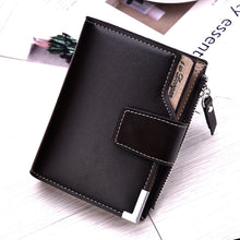 Load image into Gallery viewer, PU Leather Function Card Case Business Card Holder Men Women Credit Passport Card Bag ID Passport Card Wallet

