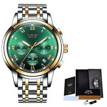 Load image into Gallery viewer, 2020 LIGE Fashion Women Watches Ladies Top Brand luxury Waterproof Gold Quartz Watch Women Stainless Steel Date Wear Gift Clock
