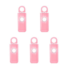 Load image into Gallery viewer, Self Defense Siren Safety Alarm for Women Keychain with 130dB SOS LED Light Personal Alarms Personal Security Keychain Alarm
