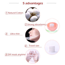 Load image into Gallery viewer, 50pcs/pask Compressed Face Mask Paper Disposable Sheet Cotton Diy Mask Makeup Wipes Korean Beauty Tools Face Care Mask
