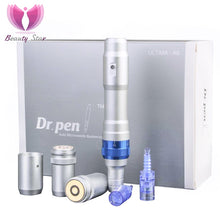 Load image into Gallery viewer, Ultima Dr. Pen A6 Auto Micro Needle Derma Pen Beauty Skin Care Facial Scar Acne Wrinkle Removal MicroRolling Derma Stamp Therapy
