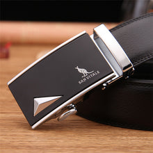 Load image into Gallery viewer, New Designer Men&#39;s Belts Luxury Man Fashion Genuine Leather Cowskin Belt for Men High Quality Automatic Buckle Male Waist Strap
