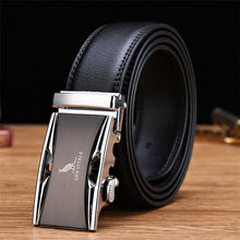 Load image into Gallery viewer, SAN VITALE Men Belts Genuine Leather Luxury Strap Male Belt for Man Homme Buckle Fancy Vintage Jeans Cintos Masculinos Ceinture

