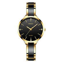 Load image into Gallery viewer, 2020 NIBOSI New Rose Gold Women Watch Top Brand Luxury Female Wristwatch Waterproof Ceramic Strap Women Clock Relogio Feminino
