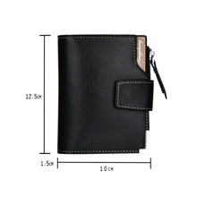 Load image into Gallery viewer, PU Leather Function Card Case Business Card Holder Men Women Credit Passport Card Bag ID Passport Card Wallet
