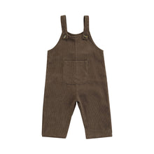 Load image into Gallery viewer, Infant Baby Boy Girl Clothes Solid Corduroy Romper Jumpsuit Cute Summer Sleeveless Straps Pocket Long Pants Overalls
