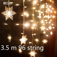 Load image into Gallery viewer, New Year Christmas Decorations for Home Star Curtain Lights Christmas Ornaments Christmas Tree Decorations Merry Christmas Gift
