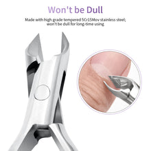 Load image into Gallery viewer, Miss Sally Cuticle Trimmer Professional Cuticle Cutter Trimmer Stainless Steel Clippers Remover Pedicure Manicure Nail Tool
