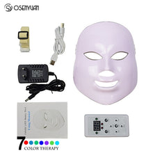 Load image into Gallery viewer, 2019 All model Facial Mask beauty Micro-current LED Photon Mask Remove Wrinkle Acne Skin Rejuvenation Face Beauty Machine
