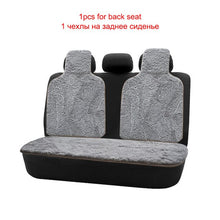 Load image into Gallery viewer, ROWNFUR Brand Universal Car Seat Covers Sheepskin Fur Seat Cushion 2 pc Car Front Seat Or 1 pc Back Seat Automobiles Accessories
