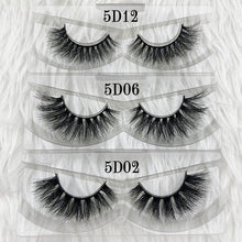 Load image into Gallery viewer, Wholesale 30 pairs no box Mikiwi Eyelashes 3D Mink Lashes Handmade Dramatic Lashes 32 styles cruelty free mink lashes
