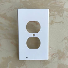 Load image into Gallery viewer, 1Pcs Durable Convenient Outlet Cover Duplex Wall Plate Led Night Light Cover Ambient Light Sensor Hallway Bedroom Outlet Cover
