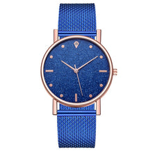 Load image into Gallery viewer, Watch Women Dress Stainless Steel Band Analog Quartz Wristwatch Fashion Luxury Ladies Golden Rose Gold Watch Clock Analog
