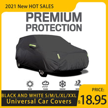 Load image into Gallery viewer, Universal Car Covers Size S/M/L/XL/XXL Indoor Outdoor Full Auot Cover Sun UV Snow Dust Resistant Protection Cover New

