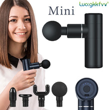 Load image into Gallery viewer, Massage Gun Mini Pocket Massager Deep Muscle Vibration Relief Pain Relax Fitness Therapy for Body Massage Relaxation
