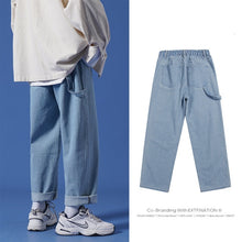 Load image into Gallery viewer, Privathinker Men Streetwear Blue Jeans 2020 Women Black Jeans Korean Fashions Harem Pants Male Denim Pants OverSize
