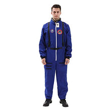 Load image into Gallery viewer, EraSpooky Men&#39;s Astronaut Spaceman Costume(Silver, Large)
