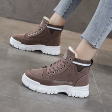 Load image into Gallery viewer, Ladies Casual Shoes Lace-up Fashion Sneakers Platform Snow Boots Winter Women Boots Warm Plush Women&#39;s Shoes  Zapatos De Mujer
