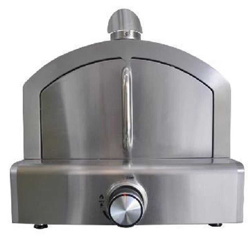 12 Inch Outdoor Gas Pizza Oven Light Pizza Furnace Portable Small Home Grilled Furnace Stainless Steel Commercial Toast Machine