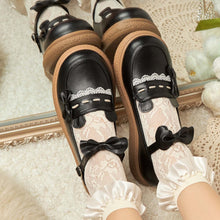 Load image into Gallery viewer, High Quality Women Lolita Shoes Japanese Mary Jane Shoes Women Vintage Girls Students Jk Uniform High Heel Platformshoes Cosplay
