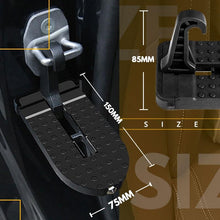 Load image into Gallery viewer, Multifunction Foldable Car Roof Rack Step Car Door Pedal Vehicle Rooftop Luggage Ladder Latch Hook Auxiliary Safety Hammer

