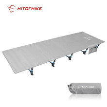 Load image into Gallery viewer, Hitorhike Camping Cot Compact Folding Cot Bed for Outdoor Backpacking Camping Cot Bed Ultralight Folding Tent

