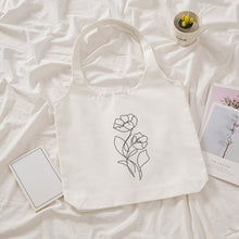 Load image into Gallery viewer, Retro Literary Canvas Bag Women Shoulder Bag Ulzzang Harajuku Cotton Shopping Bag Shopper Ladies Reusable Hand Bags Tote Bags
