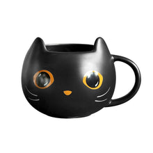 Load image into Gallery viewer, Christmas Coffee Mug Personalized Cute Limited Tea Cup  Edition Mysterious Black Cat Cup Gifts For Family Couples Friends
