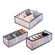 Load image into Gallery viewer, Underwear Bra Organizer Storage Box Drawer Closet Organizers Divider Boxes For Underwear Scarves Socks Bra
