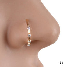 Load image into Gallery viewer, Necessaries Cute Rhinestone Latest Magic Best Modern Vogue Popular Unique Practical Personality Nose Ring Classical
